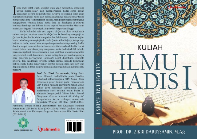 KULIAH ILMU HADIS I